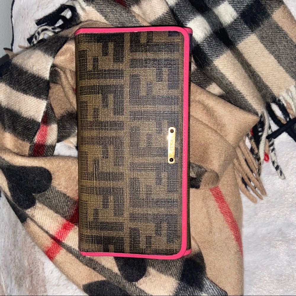 Fendi long wallet